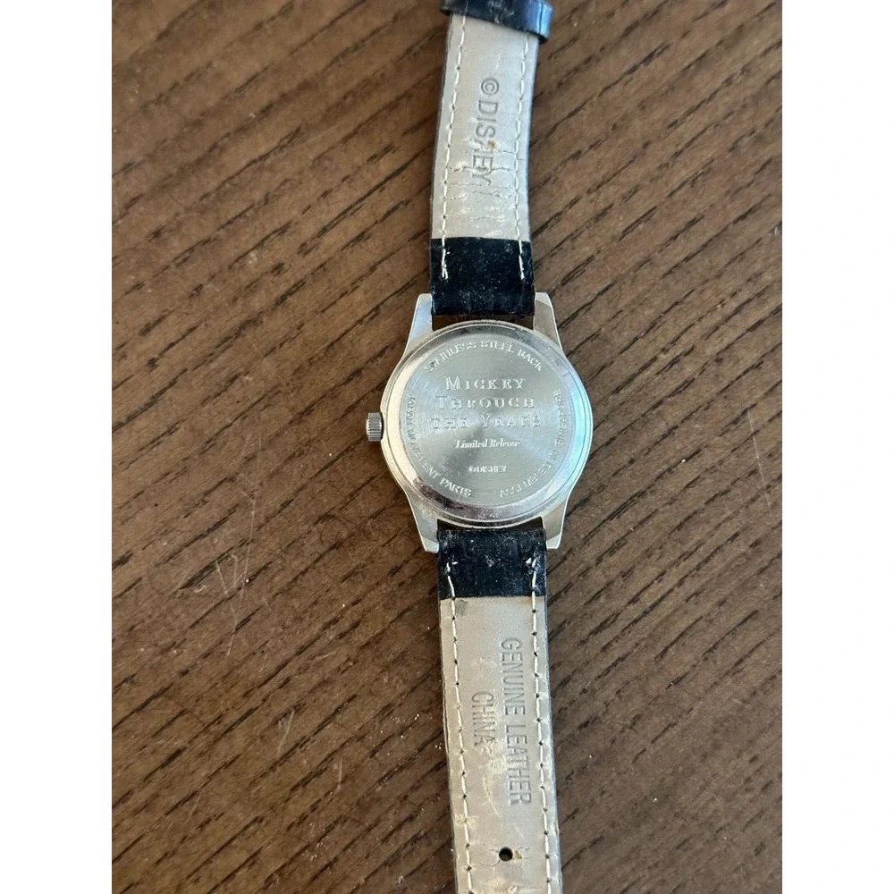 Disney Mickey Mouse Through The Years Watch Limited Untested